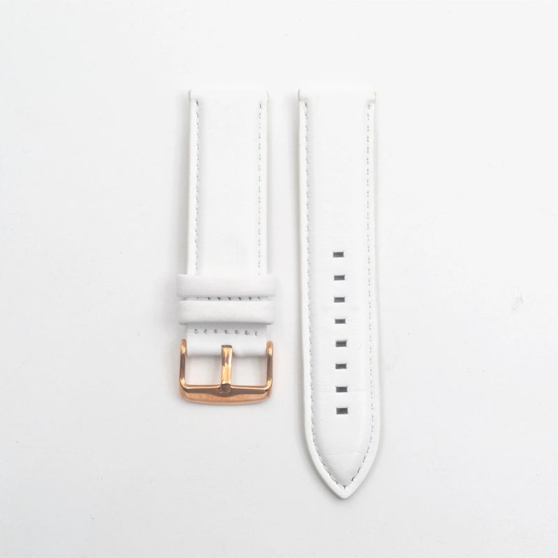 Bluejw New Arrival 12-22mm Genuine Leather Watch Strap – Fashion Comfortable Replacement Band with Quick Release Pins for Smart Wristbands, Easy to Replace - Image 1