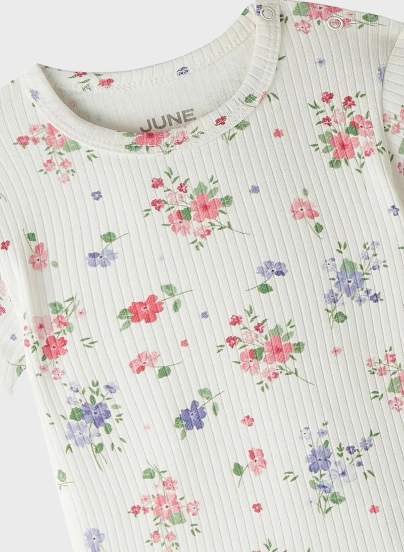 جون Kids Crew Neck T-Shirt And Short Set