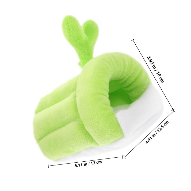 Small Pet House Warm Hiding Nest Bed Cotton Sleeping Hut for Hamsters Guinea Pigs - Image 3