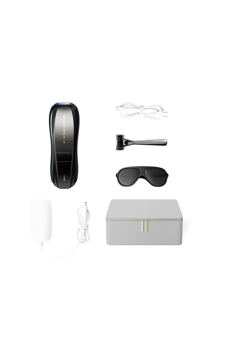 Ulike  Ulike X IPL Hair Removal Device with Leather Case, Laser Hair Removal with Ice-Cooling, Dual Lights & Skin Senor for Nearly Painless & Long-Lasting Hair Removal, 3 Modes Tailored for Stubborn Hair, Gift for Smooth Skin  | Best Price UAE