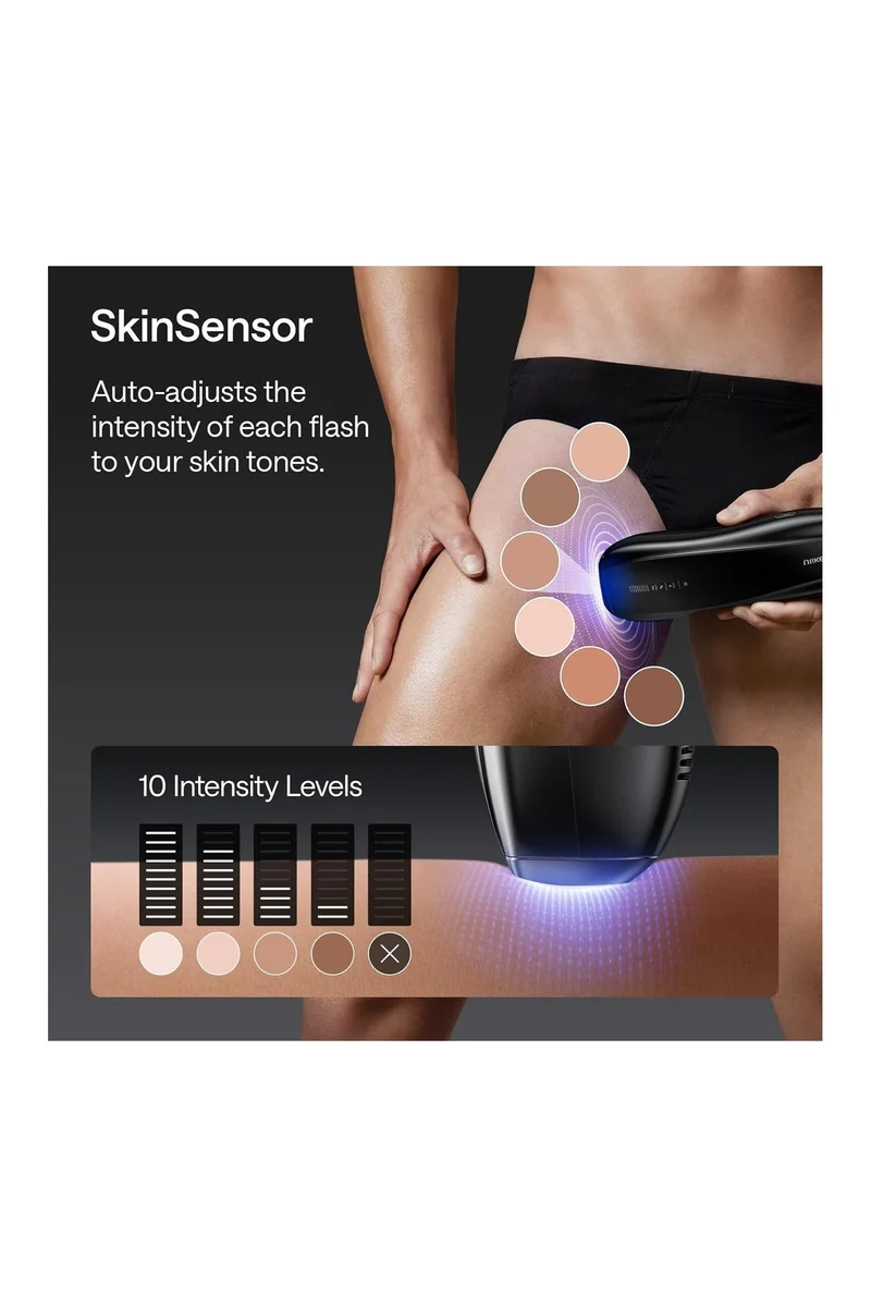 Ulike  Ulike X IPL Hair Removal Device with Leather Case, Laser Hair Removal with Ice-Cooling, Dual Lights & Skin Senor for Nearly Painless & Long-Lasting Hair Removal, 3 Modes Tailored for Stubborn Hair, Gift for Smooth Skin  | Best Price UAE