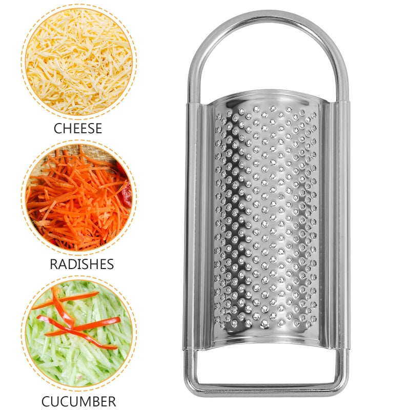 Stainless Steel Manual Cheese Grater Fine Blade for Kitchen Ginger Truffle - Image 4