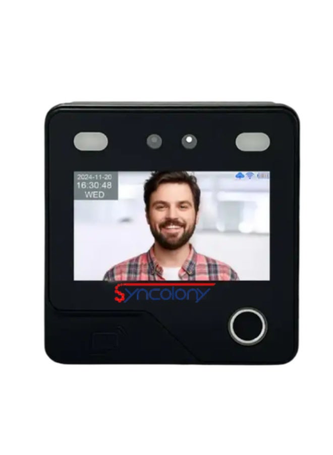 Syncolony TA-FAC1000B AI Face Recognition Time Attendance & Access Control Device - Image 1