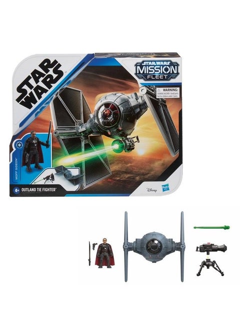 Mission Fleet Stellar Class Moff Gideon Outland Tie Fighter Imperial Assault 2.5 Inch Scale Figure And Vehicle Kids Ages 4 And Up F1137