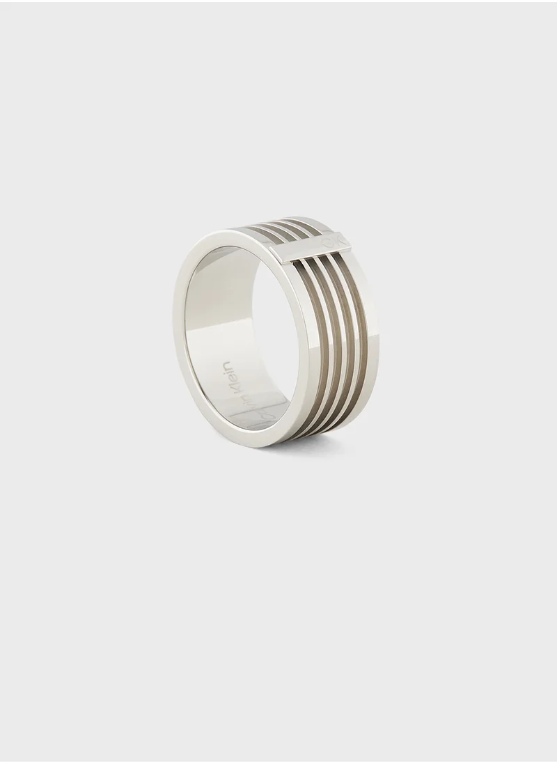 CALVIN KLEIN Circuit Logo Rings