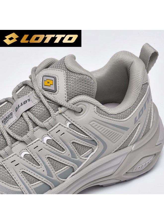 Lotto Men's Running Shoes Couple Outdoor Hiking Mountaineering Trail Shock Absorption Non-slip Sports Shoes Men 939 Sand Red Size 43 - Image 2