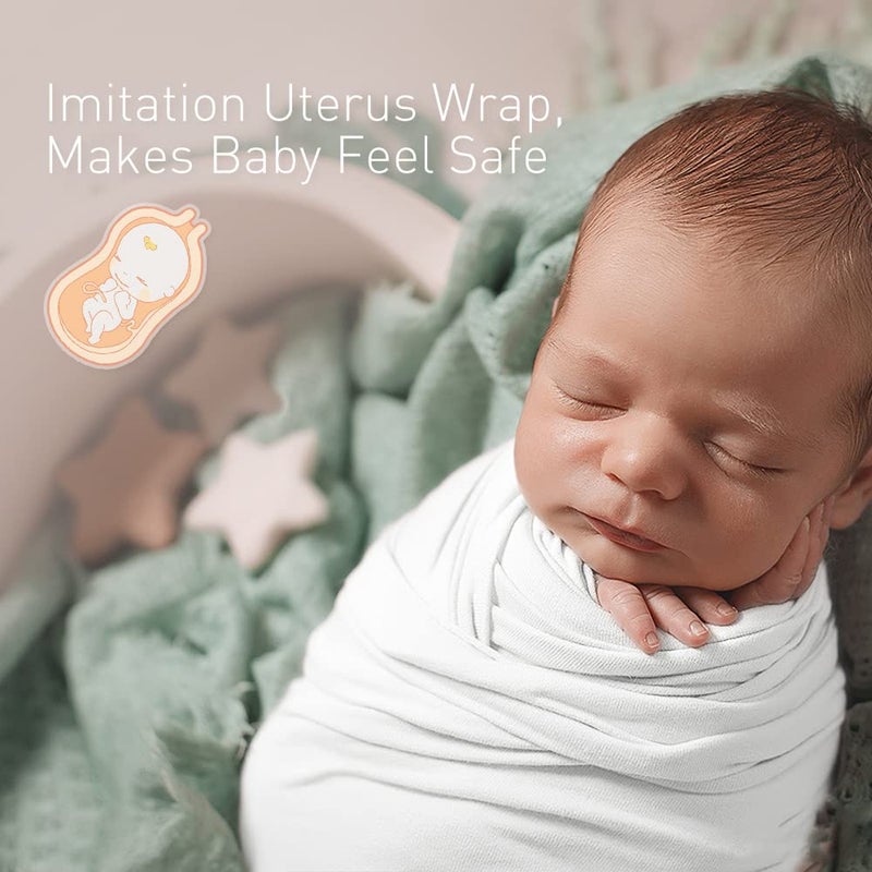 Knirose Newborn Baby Swaddle Blanket Unisex Swaddle Wrap Soft Silky Muslin Swaddle Blankets Neutral Receiving Blanket for Newborn Boys and Girls Large 47 x 47 inches(120x120cm) (White) - Image 2