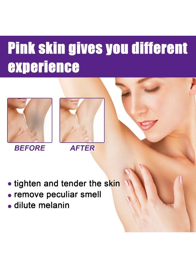 EELHOE Whitening Cream for Females for Sensitive Areas, Dark Spot Remover For Body and Neck, Underarm Elbows Intimate Areas Knees And Private Areas, Intimate Skin Cream Bleaching Cream-30g - Image 2