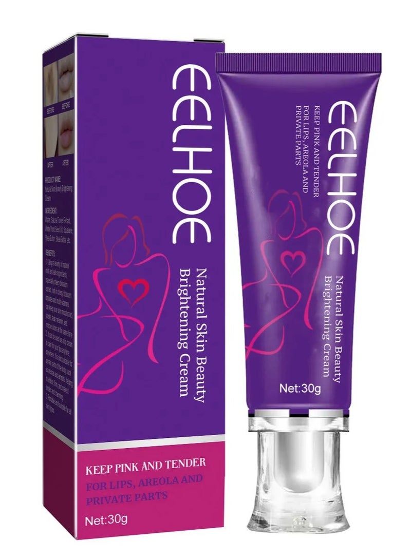 EELHOE Whitening Cream for Females for Sensitive Areas, Dark Spot Remover For Body and Neck, Underarm Elbows Intimate Areas Knees And Private Areas, Intimate Skin Cream Bleaching Cream-30g - Image 1