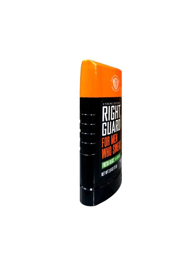 Right Guard Xtreme Defense 5 Anti-Perspirant & Deodorant, Fresh Blast 2.60 oz (Pack of 4) - Image 4