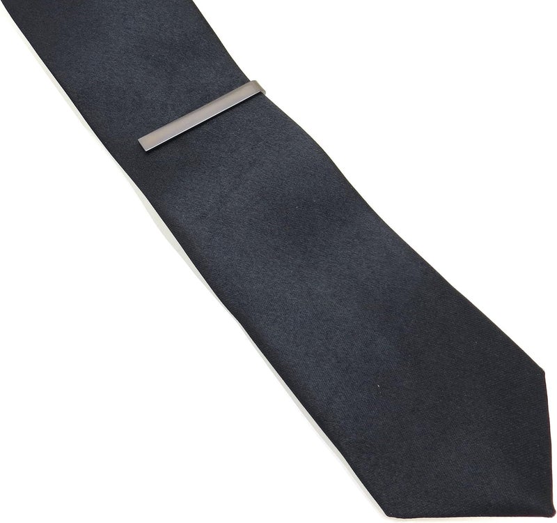 Modern Elements Mens Skinny Tie Clip Bar Metallic Finish - Firm Hold Sleek Design and Perfect For Slim Ties - Image 3