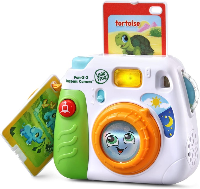 LeapFrog Fun-2-3 Instant Camera, Learning Kids Camera with Animals, Numbers, Shapes and Colours, Interactive Toy with Learning Games, Songs and Phrases, Toy Camera for Kids Aged 12 Months + - Image 4
