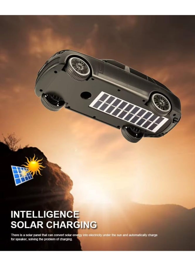 B3 Portable Bluetooth Speaker, Solar Charging, 10W, FM Radio, SD Card, 1200mAh Battery - Image 5