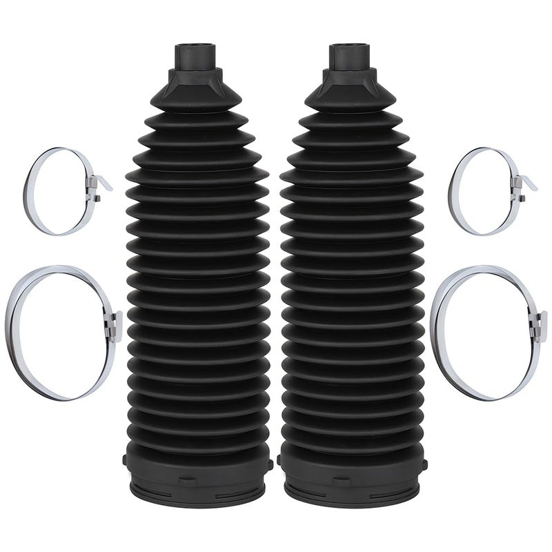 SCITOO Tie Rod Boot Kit with Pinion Bellow Clamps for Chevy Silverado 1500 2WD Tahoe Suburban Avalanche for Nissan Quest for Dodge Dakota for Durango for GMC Sierra 1500 Yukon Escalade for Chrysler 2pc Set - Image 2