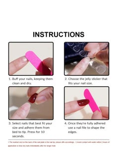 SYNSYB 24-Piece Short Square Press-on Toenails:Acrylic Fake Nails ,toe fake nails for Seamless Fit  - Image 5