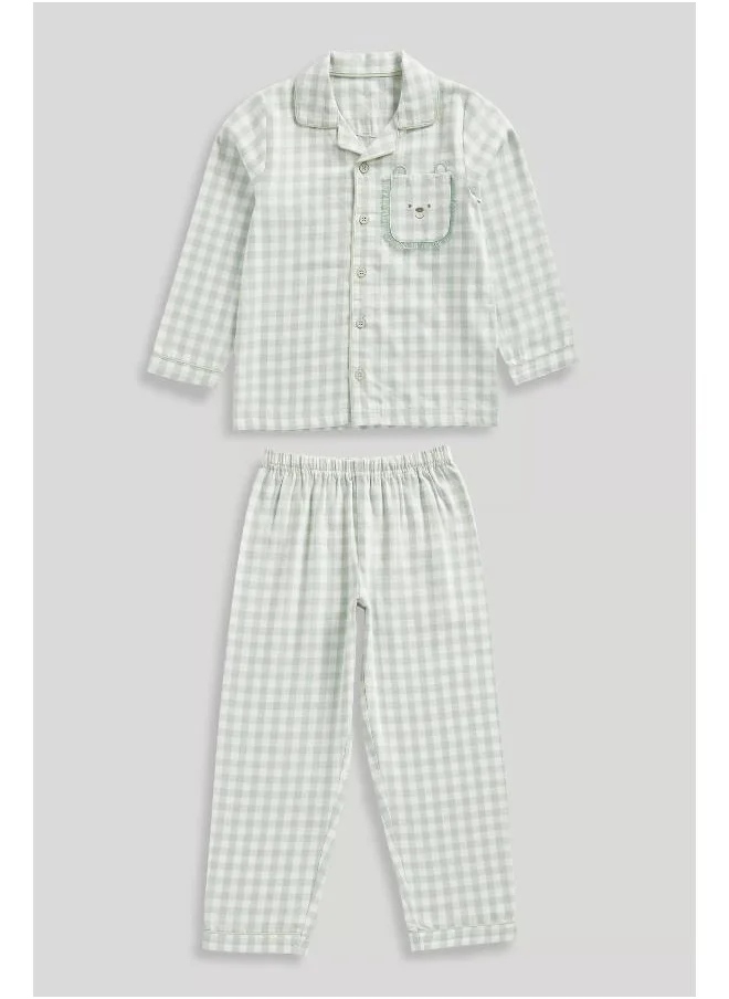 مذركير Green Gingham Woven Pyjamas