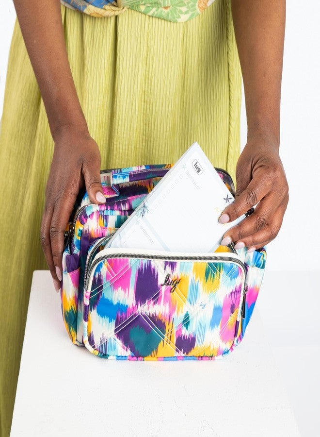Lug Boomer Crossbody Bag, LOVE WAVES AQUA - Image 5