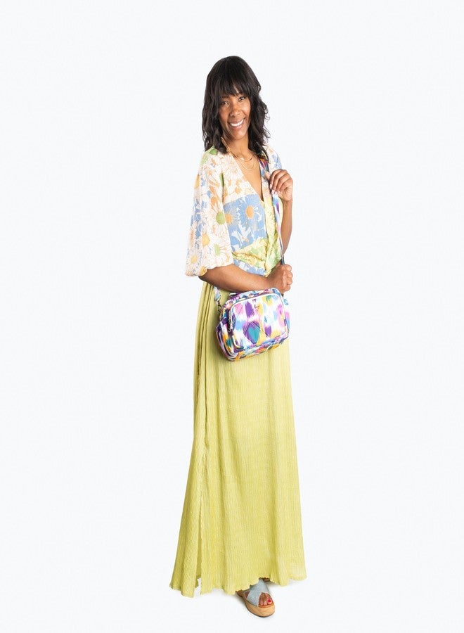 Lug Boomer Crossbody Bag, LOVE WAVES AQUA - Image 4