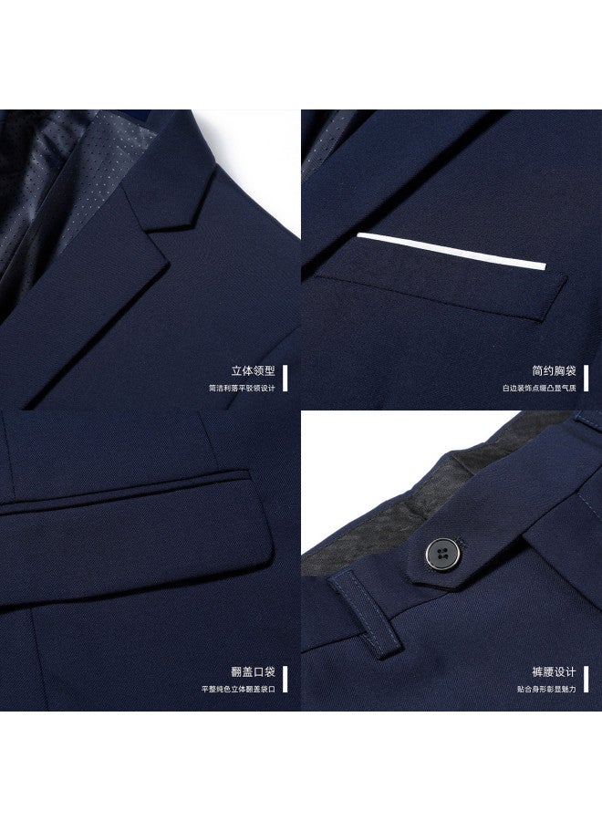 ROMON Simple Women'S Suit, Business Casual Ladies Suit Set, Comfortable And Versatile Women'S Suit Set - Image 4