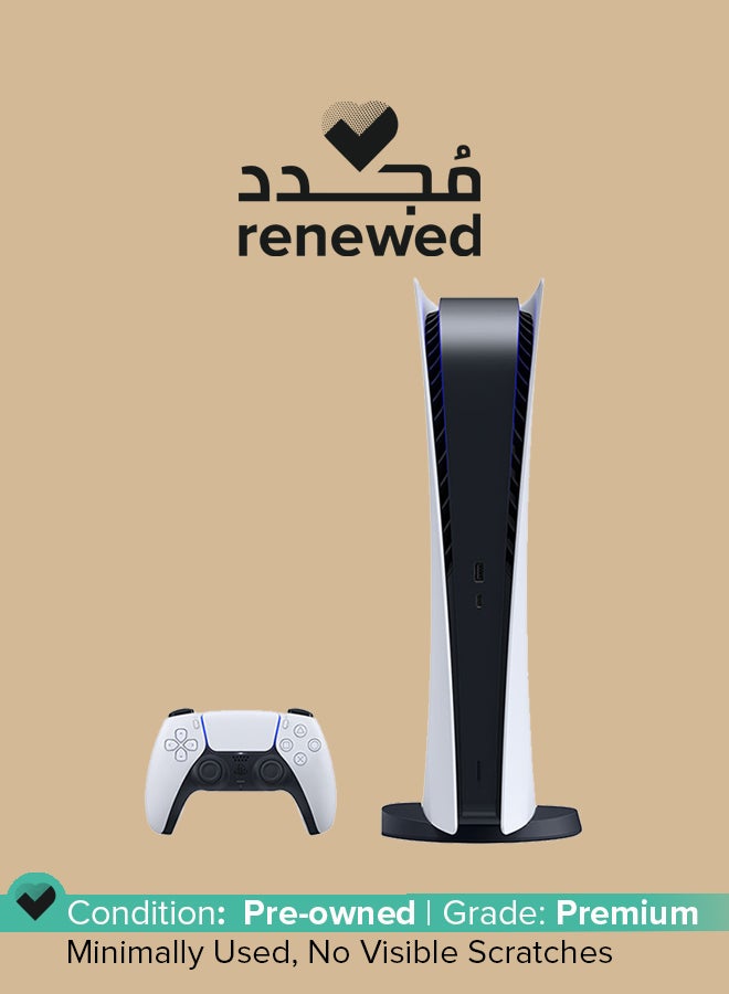 سوني متجدد - وحدة تحكم PlayStation 5 (إصدار القرص) مع وحدة تحكم لاسلكية إضافية - Image 1