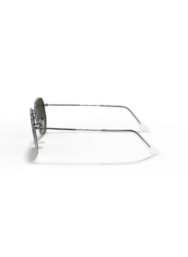 راي بان Unisex Ray-Ban RB3548N 004/71 Unisex's Full Rim Hexagonal Sunglasses - Lens Size: 51 mm - Image 3