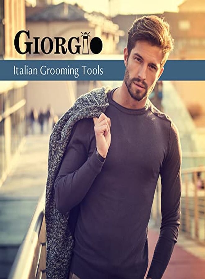 Giorgio G20 Folding Mustache And Beard Comb 6.5 Inches Small Fine Tooth Pocket Comb For Everyday Hair Care Sawcut And Hand Polished Pocket Comb And Styling Comb Handcrafted Travel Comb - Image 5