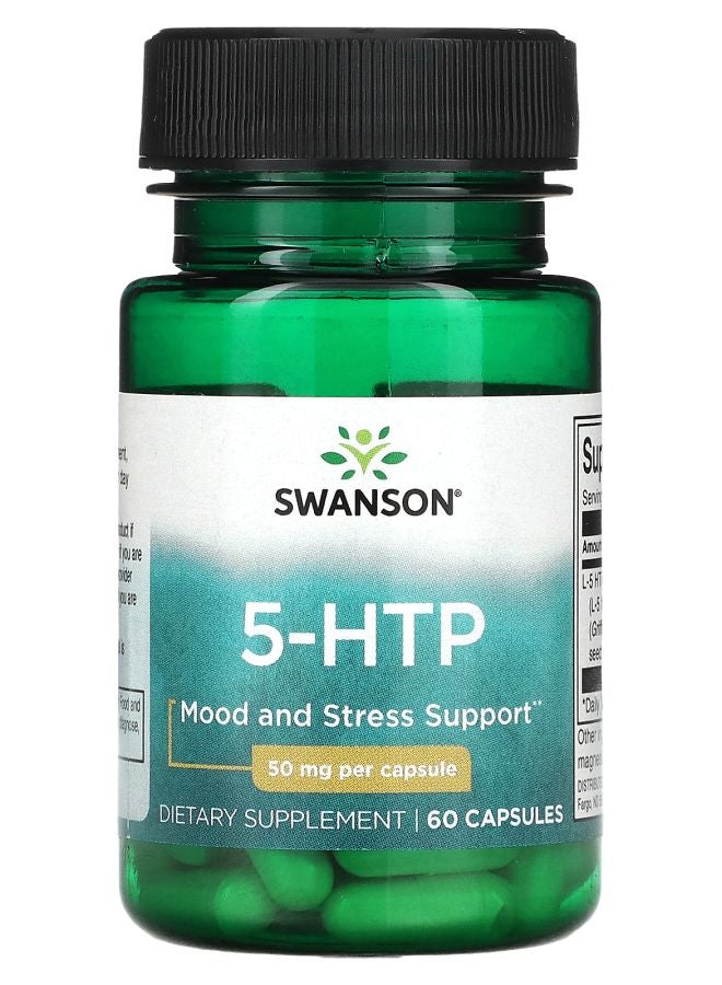 SWANSON 5-HTP 50 mg  60 Capsules
