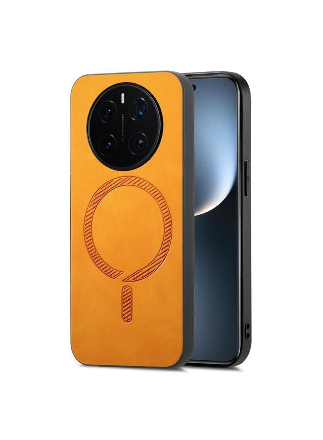 S-TOP Case For Honor Magic7 Pro Retro Magsafe Magnetic PU Back Cover Phone Case - Image 1