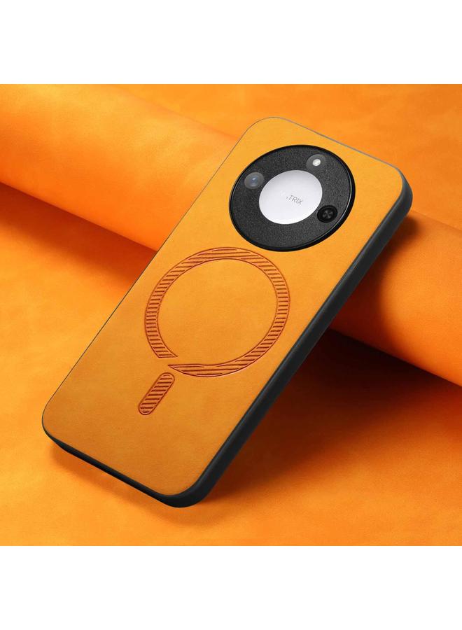 S-TOP Case For Honor Magic7 Pro Retro Magsafe Magnetic PU Back Cover Phone Case - Image 4