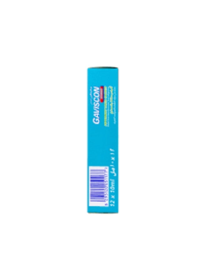 Gaviscon Advance Peppermint Liquid Sachets 12's mint - Image 3