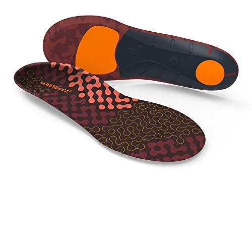 Superfeet Run Cushion Low Arch Insoles - Low Arch Support - Trim-to-Fit Inserts for Running Shoes - Professional Grade - 7.5-9 Men / 8.5-10 Women - Image 1