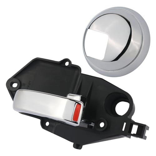 APPERFiT Fiat 500 Door Handle for Interior Door Panel Right Passenger Side Compatible with Fiat 500 2012 2013 2014 2015 2016 2017 2018 2019 Replaces 68125510AA 68127992AA - Image 1