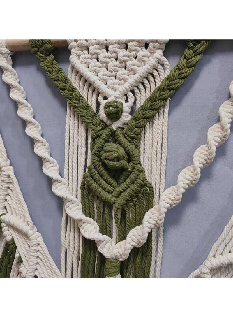 Beauenty 55*75cm Hot Macrame Wall Hanging Tapestry Wall Decor Boho Chic Bohemian Woven Home Decoration College Dorm Tapesty - Image 3