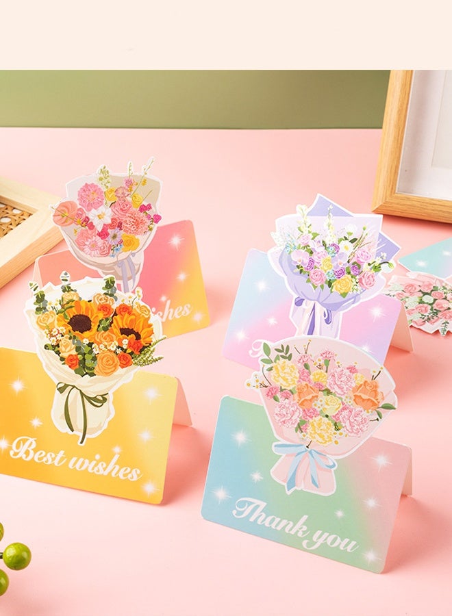 Lemon 6Pcs Bless Cards Bulk Funny Cards for Boys and Girls Boys Girls Diy Handdrawn Artistic Touch for Friends Family - Image 4