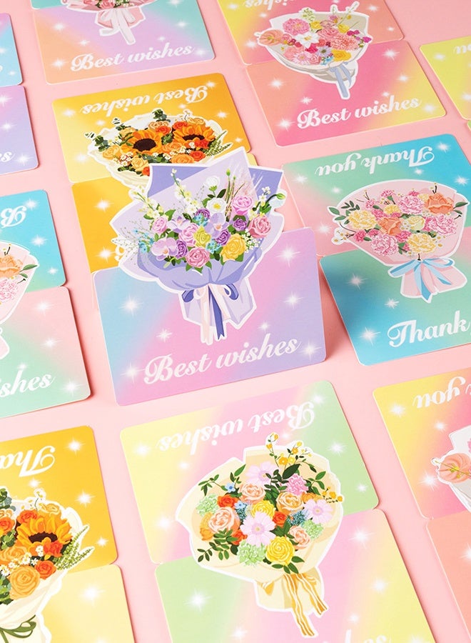 Lemon 6Pcs Bless Cards Bulk Funny Cards for Boys and Girls Boys Girls Diy Handdrawn Artistic Touch for Friends Family - Image 2