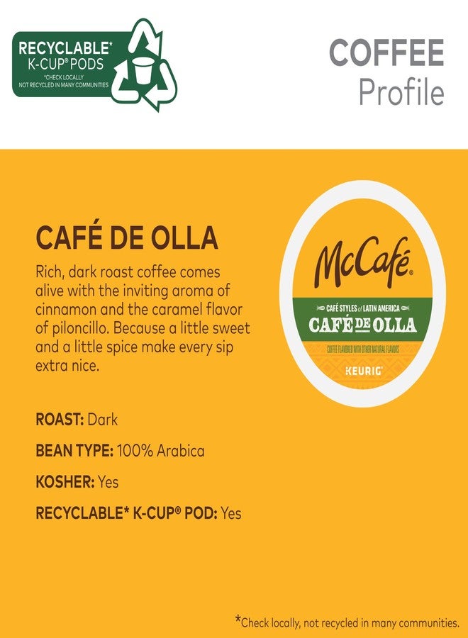 McCafe Cafe Styles of Latin America Cafe de Olla, Keurig Single Serve K-Cup Coffee Pods, 20 Count - Image 3