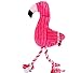 ARTINOVA Dog Plush ToysCute Flamingo Durable Squeaky Teething Toys for Puppy Interactive Stuffed Dog Chew Toys for SmallLarge Dogs - Image 3