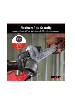 RIDGID 18-Inch Aluminum Pipe Wrench  - Image 3