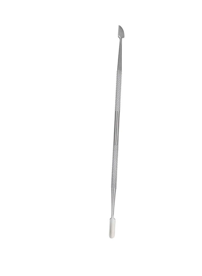 FOLELLO Nail Pusher & Cuticle Remover Manicure/Pedicure Tool for Salon and Home Purpose, Scrape Away Dead Skin with Dual Sided Stainless Steel Cuticle Pusher, Professional Salon Accessories - Image 1