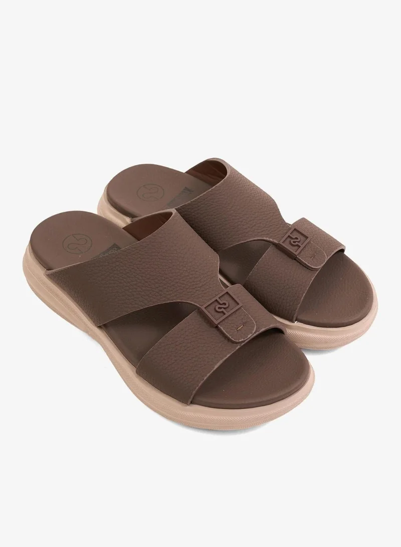 Comfort Plus COMFORT PLUS SIGNATURE STEP ARABIC SANDALS COFFEE