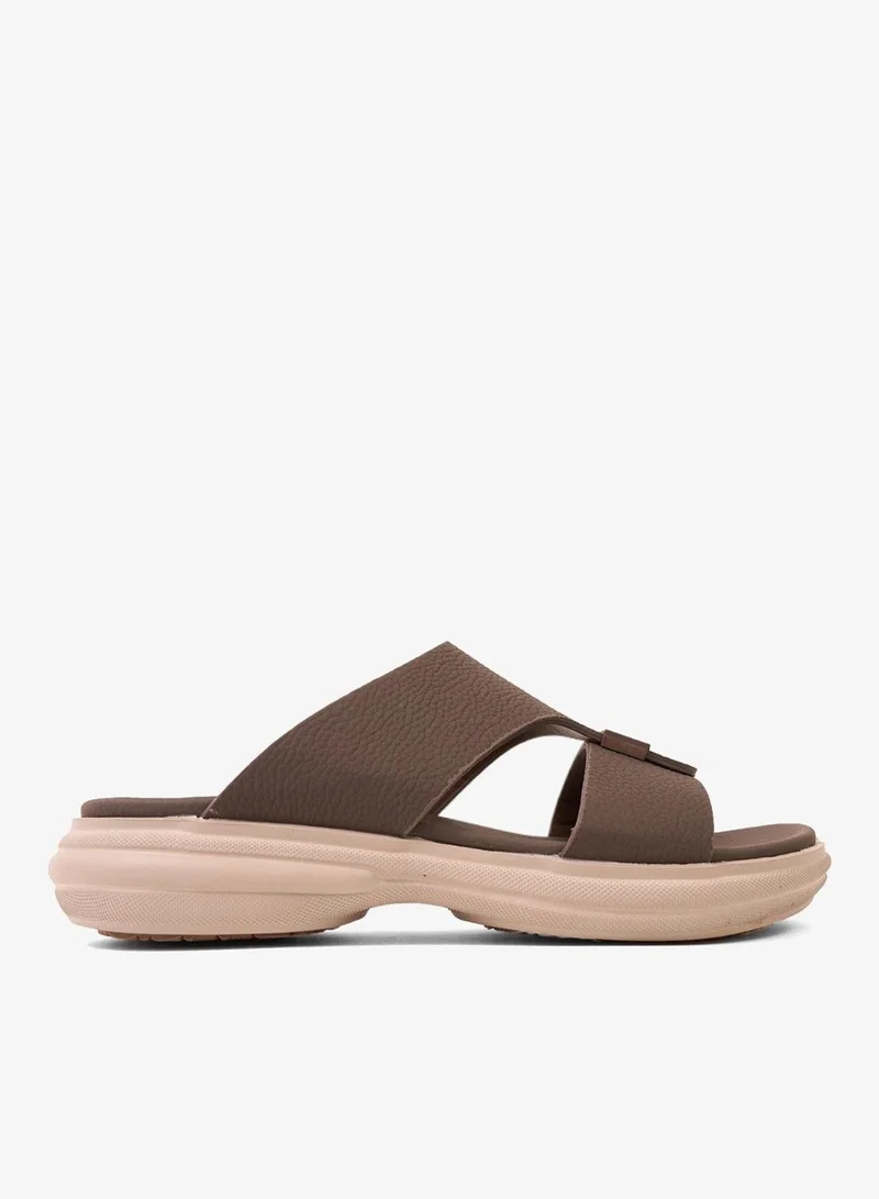 Comfort Plus COMFORT PLUS SIGNATURE STEP ARABIC SANDALS COFFEE