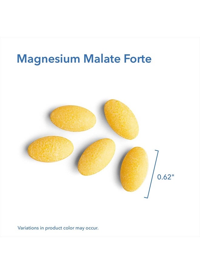 Allergy Research Group - Magnesium Malate Forte Supplement - Magnesium and Malic Acid, Energy Support, Vitamin B2, Vegetarian Tablets - 120 Count - Image 1