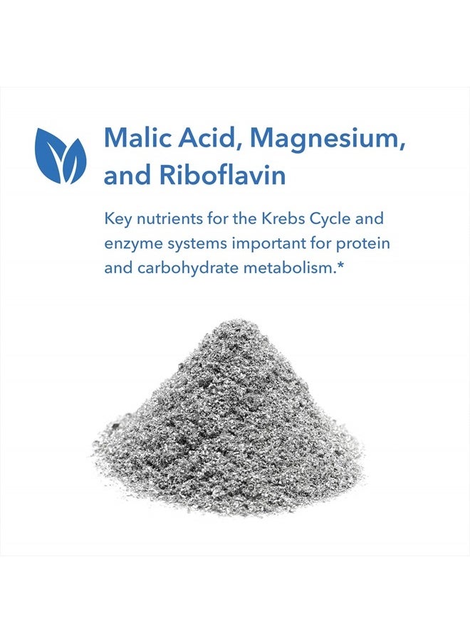 Allergy Research Group - Magnesium Malate Forte Supplement - Magnesium and Malic Acid, Energy Support, Vitamin B2, Vegetarian Tablets - 120 Count - Image 1