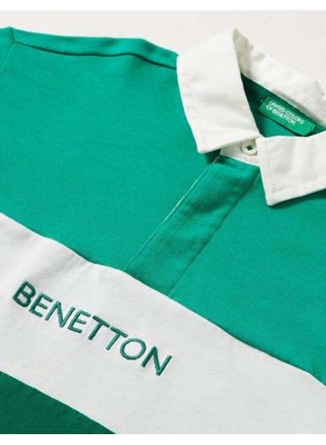 UNITED COLORS OF BENETTON Zip-Up Sweatshirt With "Be" Print  - Image 3