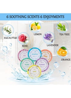 OZiva Aromatherapy Shower Steamers Nighttime Shower Tablets Shower Bombs Easter Basket Stuffers Gifts for Women and Men Self Care and Relaxation Stress Relief  - Image 4