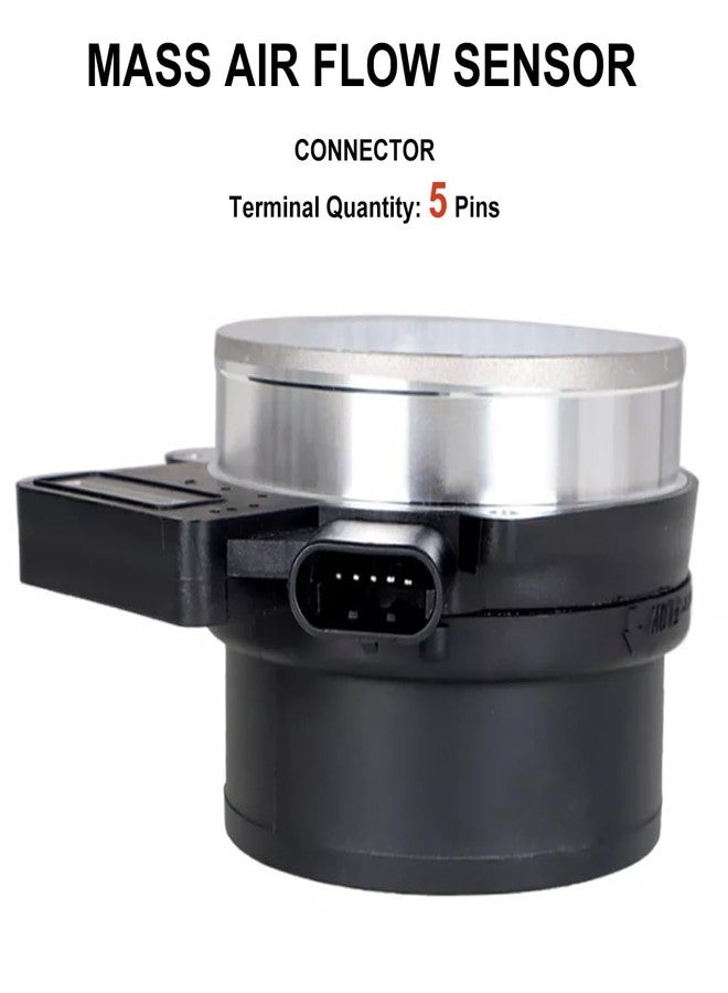 Capshat Mass Air Flow Sensor - Replace 25168491, AF10043, 25318411 MAF Sensor Compatible with 1999-2009 Chevy, Cadillac, GMC Sierra MAF Sensor - Image 3
