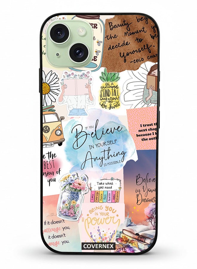 Covernex Apple iPhone 15 Plus Protective Case Cover Printed DESIGN_022 - Image 2