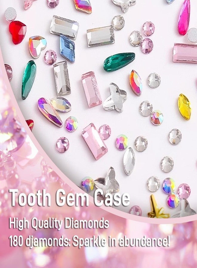 Tpyag Tooth Gem Kit - Professional DIY Dental Jewelry Starter Kit with Sparkling Crystals, Self-Application Fashion Teeth Gems for Women & Men - Image 2