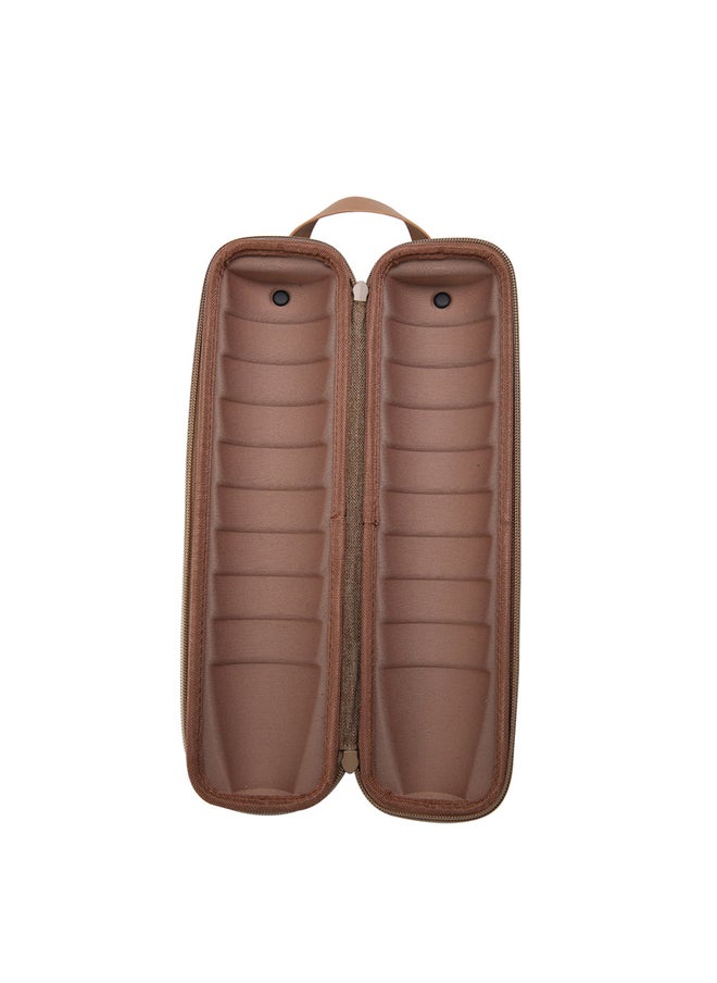 AL SANIDI Empty anti-shock cups bag, Tea cups Bag, Woody, Size 30*7.2*7.2Cm  - Image 5