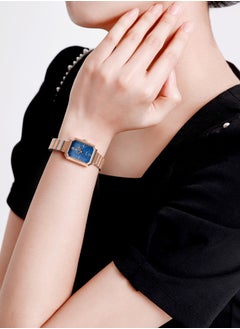 NAVIFORCE Stainless Steel Dual Tone Analog Wrist Watch For Women NF5050 RG/BE/RG  - Image 5
